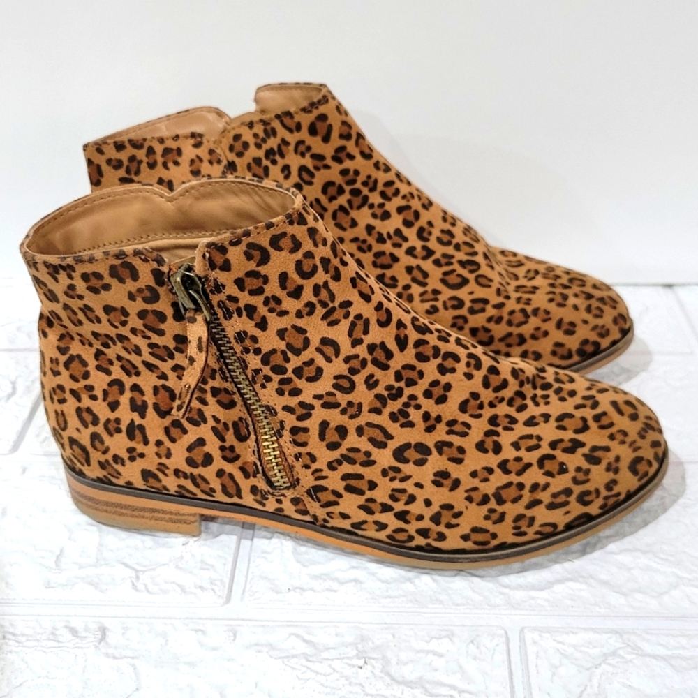 Leopard Ankle boots